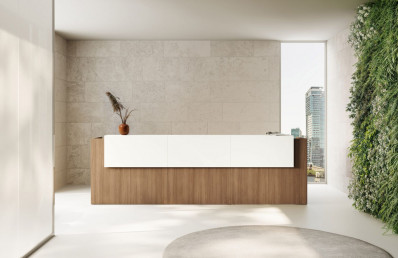 Bancone Reception Ufficio serie Point